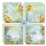 3Quarter Designs, Honey Fields 12x12 Design Paper & Diecuts Set