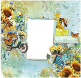 3Quarter Designs, Honey Fields 12x12 Design Paper & Diecuts Set