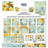 3Quarter Designs, Honey Fields 12x12 Design Paper & Diecuts Set