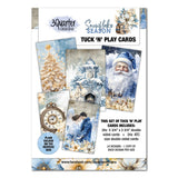 3Quarter Designs Paper, Tuck N Play Cards - Snowflake Season