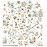 NEW Product!  49 And Market Embellishment, Coastal Soul - Botanicals Laser Cut Elements
