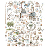 NEW Product!  49 And Market Embellishment, Coastal Soul - Laser Cut Elements