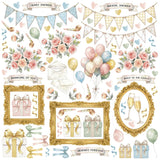 NEW Product!  49 And Market Paper,  All-In-One Kit - Confetti Moments