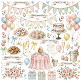 NEW Product!  49 And Market Paper,  All-In-One Kit - Confetti Moments