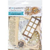 NEW Product!  49 And Market Embellishments, Country Heart Cafe -  Die-Cut Elements
