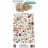 NEW Product!  49 And Market Embellishments, Country Heart Cafe -  Laser Cut Elements