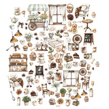 NEW Product!  49 And Market Embellishments, Country Heart Cafe -  Laser Cut Elements