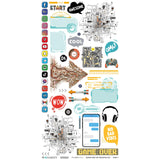 NEW Product!  49 And Market Embellishments, Level Up – Gamer Rub On Transfer Sheets