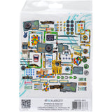 NEW Product!  49 And Market Embellishments, Level Up – Ephmera and Frames Die Cuts w/Foil