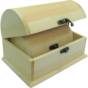 Pentacolor Mixed Media Supplies, Wooden Box Sets - Treasure Chest