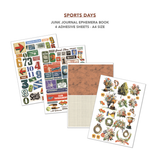 Ciao Bella Paper - Sports Days Junk Journal & Ephemera Book A4 32/Pkg