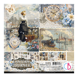 Ciao Bella Paper - Eastern Journey Pad 8"x8" 12/Pkg