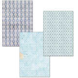 Ciao Bella Paper - Deluxe Paper Silver & Vellum Dual Pack A4 MIXED 6/Pkg Eastern Journey