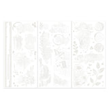 49 And Market Embellishment, Rub-On Transfer Set, Vicki Boutin, Layers, Irresistible