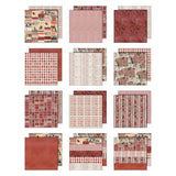 Tim Holtz Paper, Double-Sided Cardstock 8"X8", Idea-ology: Palette Collection: Red