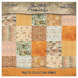Tim Holtz Paper, Double-Sided Cardstock, 12"X12", Idea-ology: Palette Collection: Orange