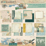 NEW Product!  Preorder - 49 And Market Paper 12x12, Collection Pack - Travel Diaries