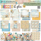 NEW Product!  Preorder - 49 And Market Paper 12x12, Collection Pack - Glimmer and Glee