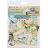NEW Product!  Preorder - 49 And Market Embellishment, Die-Cut Elements - Travel Diaries