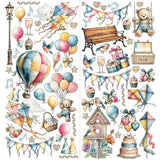 NEW Product!  Preorder - 49 And Market Embellishment, Laser Cut Outs - Glimmer and Glee