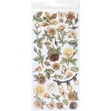 NEW Product!  49 And Market Embellishments, Country Heart Cafe -  Laser Cut Wildflowers
