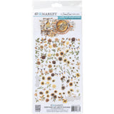 NEW Product!  49 And Market Embellishments, Country Heart Cafe -  Laser Cut Wildflowers