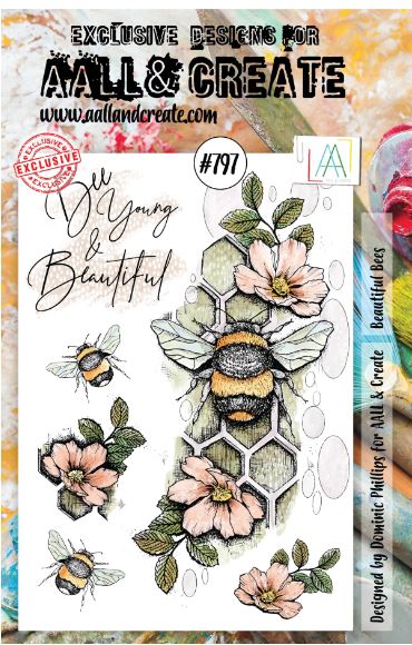AALL & Create Stamp, 797 - Beautiful Bees