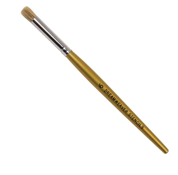 Dreamweaver Tool, Brush #6 Gold Handle - 1/4