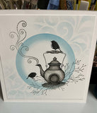 Lavinia  Stamps Class - "Winter Whimsy in Blue" – A Lavinia Technique Class with Louise