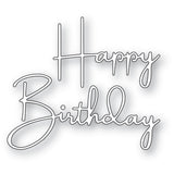Memory Box Die, Happy Birthday Breezy Script