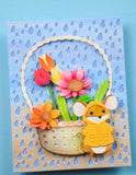 Memory Box Die, Flower Basket Bouquet