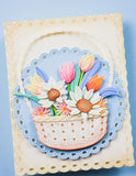 Memory Box Die, Oval Eyelet Rectangle Frames