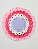 Memory Box Die, Round Eyelet Circle Frames craft die