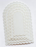 Memory Box Die, Fan Stitch Scalloped Arch Frame