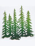 Memory Box Die, Evergreen Tree Stand