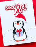 Memory Box Die, Gift Penguin