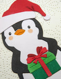 Memory Box Die, Gift Penguin