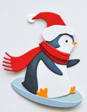 Memory Box Die, Sledding Penguin