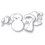 Memory Box Die, Snowman and Birdie Friend