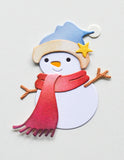 Memory Box Die, Snowman and Birdie Friend