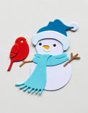 Memory Box Die, Snowman and Birdie Friend