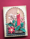 Memory Box Die, Heirloom Candlestick Holder