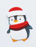 Memory Box Die, Snuggled Penguin