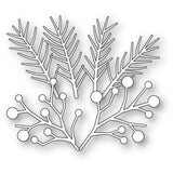 Memory Box Die, Pine and Berries Sprig