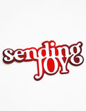 Memory Box Die, Sending Joy Timeless Script