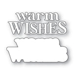 Memory Box Die, Warm Wishes Timeless Script
