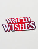 Memory Box Die, Warm Wishes Timeless Script