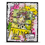 AALL and Create Stencil, 6"x6" - Center Spin