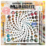 AALL and Create Stencil, 6"x6" - Center Spin