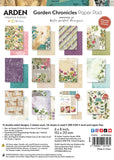 Arden Creative Studio Paper, 6in x 8in Paper Pad - Garden Chronicles